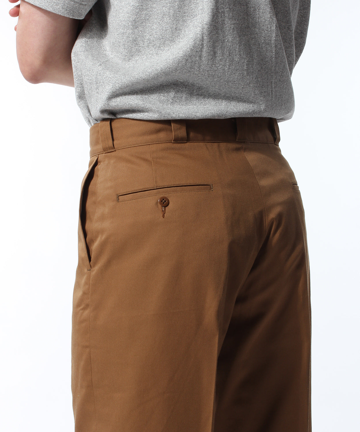 【 24SS 】YANKSHIRE TROUSERS M1963 STAY PRESSED TWILL / BROWN