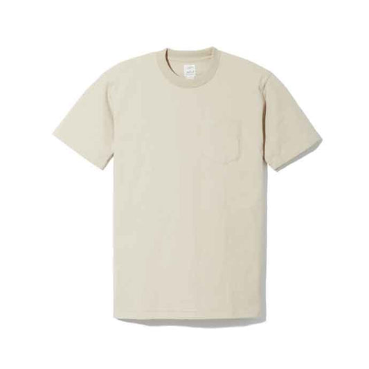 ANATOMICA POCKET TEE / NATURAL