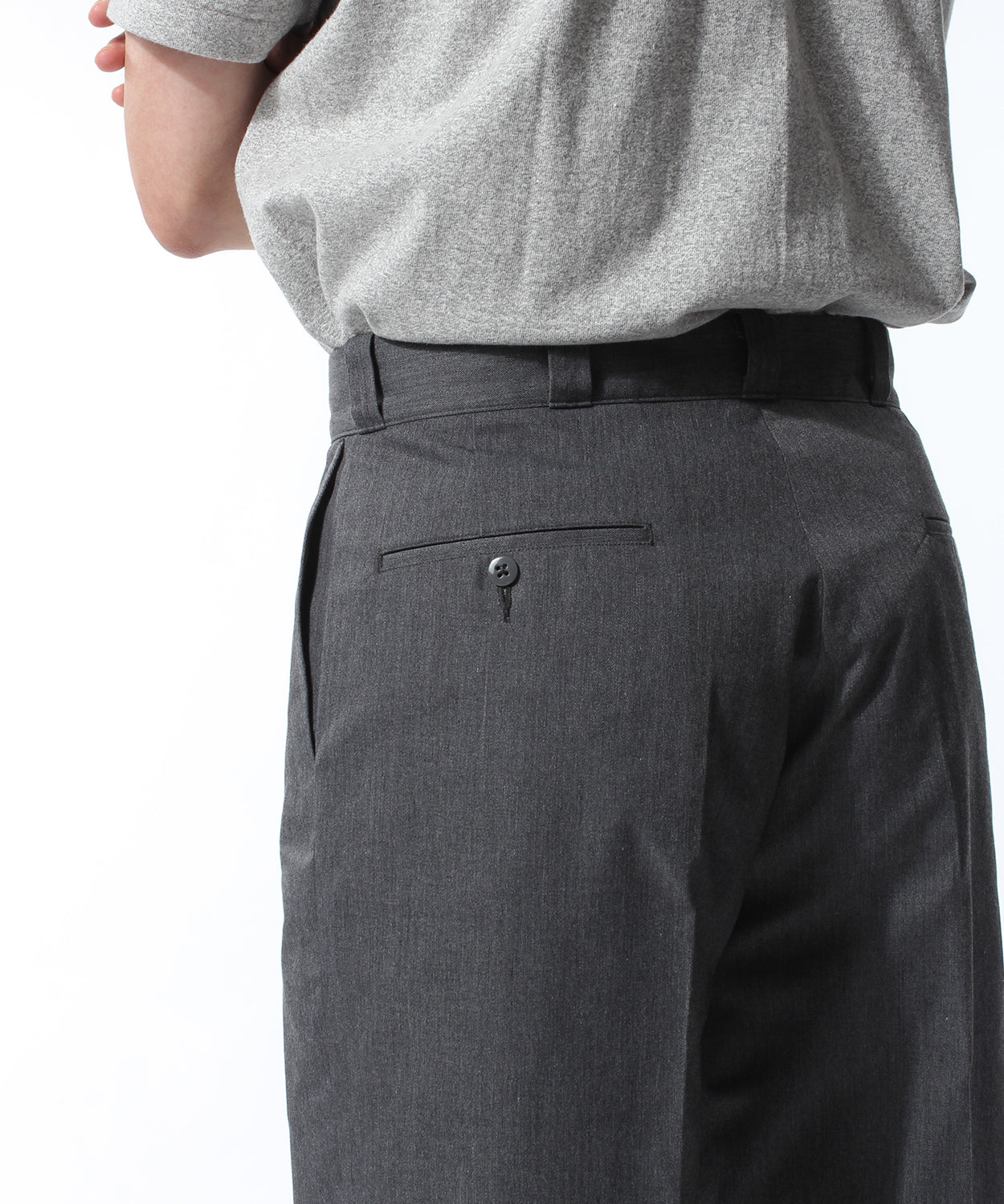 【 24SS 】YANKSHIRE TROUSERS M1963 STAY PRESSED TWILL / GREY