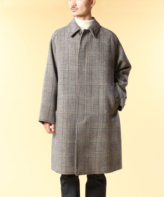 【 23FW新作 】ANATOMICA SINGLE RAGLAN COAT Ⅳ / NAVY
