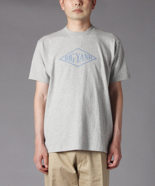 【 23SS新作 】BIGYANK TEE ORIGNAL RHOMBUS LOGO / GREY
