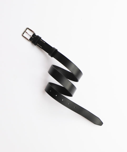 【 23FW新作 】ANATOMICA FRENCH ARMY LEATER BELT / BLACK