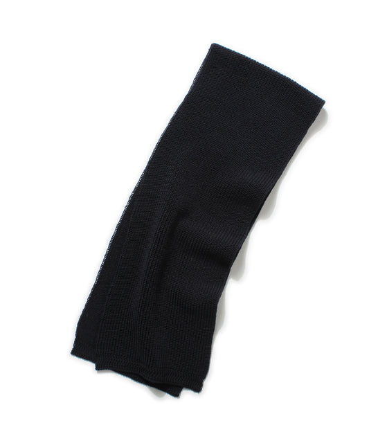 【 23FW新作 】ANATOMICA KNF MUFFLER / NAVY