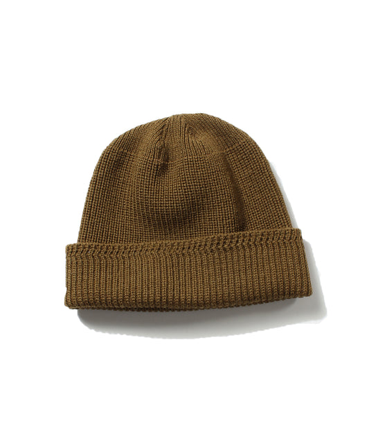 【 23FW新作 】ANATOMICA KNF WATCH CAP / KHAKI