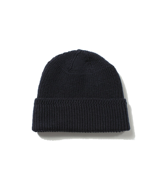 【 23FW新作 】ANATOMICA KNF WATCH CAP / NAVY