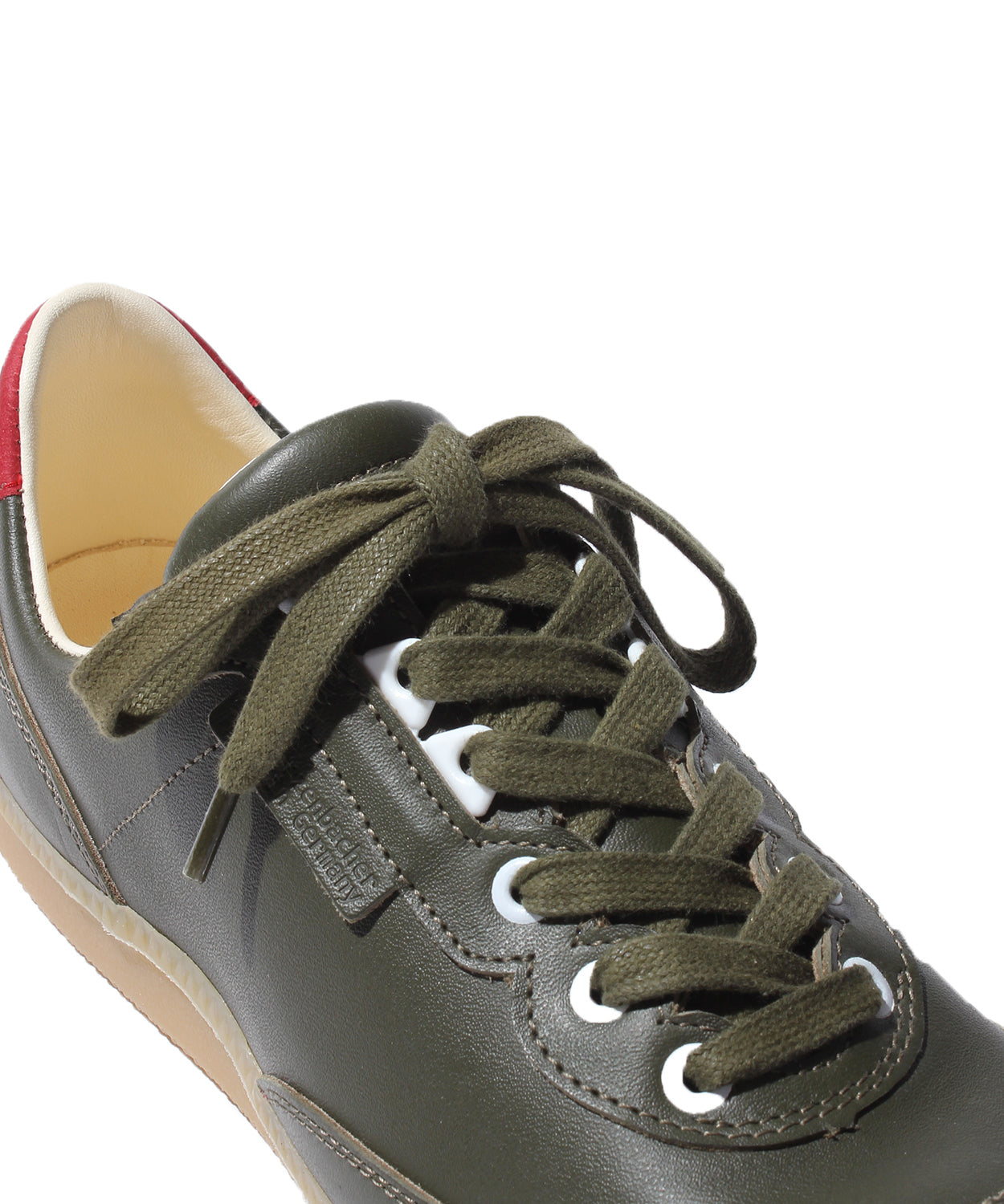 【 24SS 】Schwarzenbacher 1759 CLASSIC  LACED UP VTG LEATHER / OLIVE