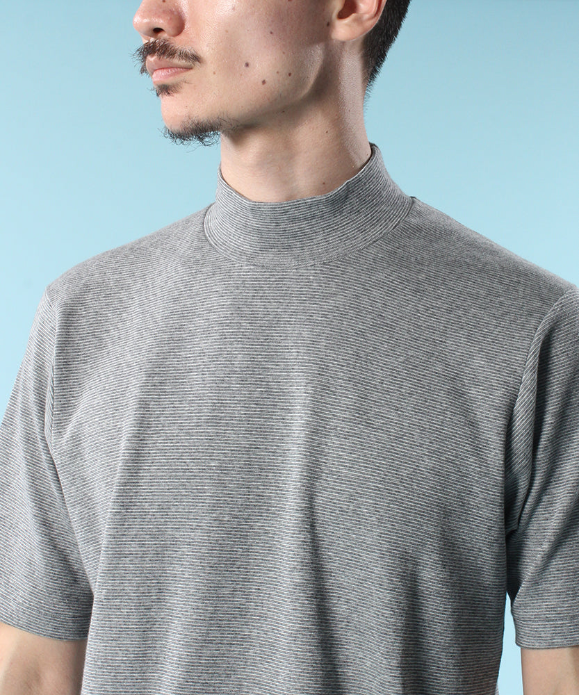 Anatomica Mock Neck Tee L / S / Natural