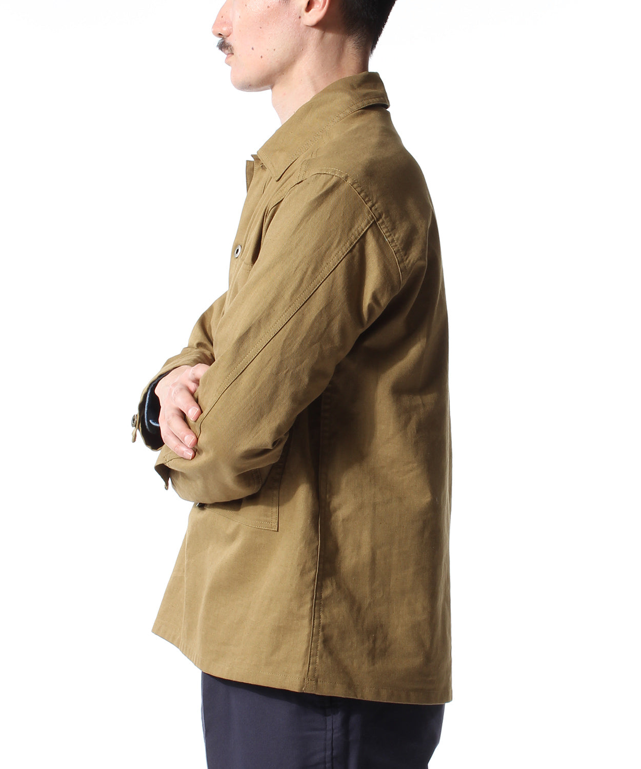 【 24SS】ANATOMICA 1918 PULLOVER ARMY TWILL / OLIVE DRAB