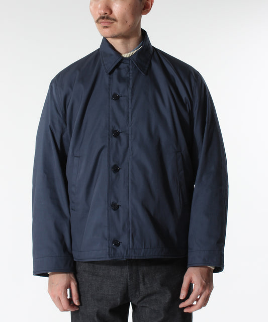 【 23FW 】Der SAMMLER 1972 USN UTILITY JACKET VINTAGE POPLIN / NAVY