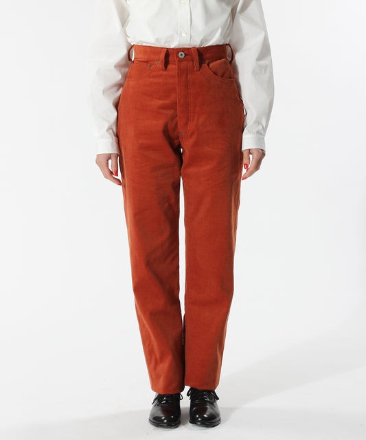 【 LADIES 】ANATOMICA 314 JAYNE ZERO CORDUROY / BRICK