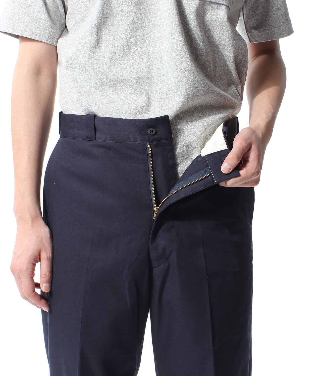【 24SS 】YANKSHIRE TROUSERS M1963 STAY PRESSED TWILL / NAVY