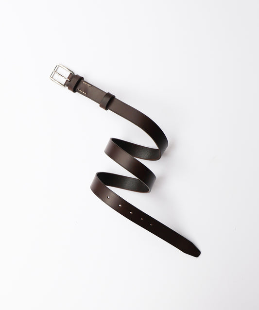 【 23FW新作 】ANATOMICA FRENCH ARMY LEATER BELT / BROWN