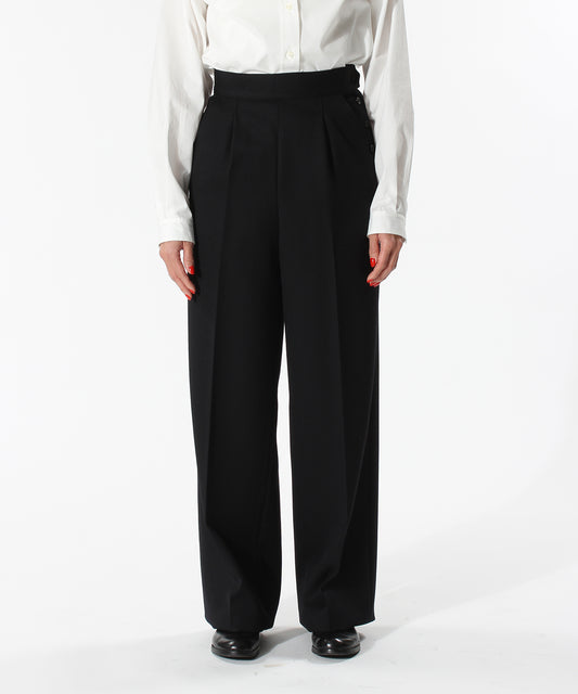 【 23FW新作 】ANATOMICA LADIES WAVES PANTS WOOL SERGE /