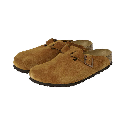 【 23SS新作 】BIRKENSTOCK Boston SFB VL NARROW / L.BROWN