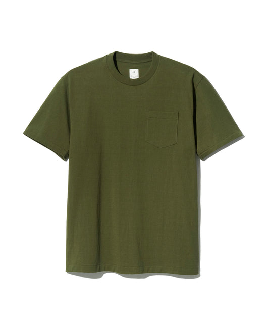 【 23SS新作 】ANATOMICA POCKET TEE / PINE GREEN
