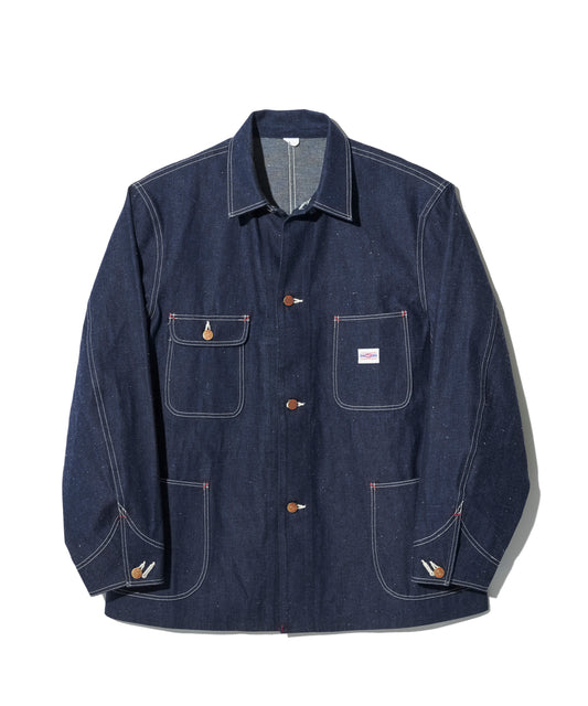 【 23FW 】BIGYANK 1955 COVERALL NEP DENIM / INDIGO NON WASH