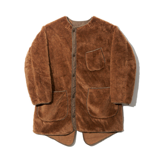 RMFB GT FISHTAIL LINER VTG FAKE FUR / BROWN