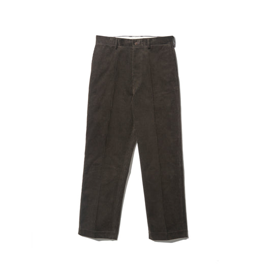 YANKSHIRE 1963 CHINO TROUSERS GERMAN CORDUROY / D.BROWN