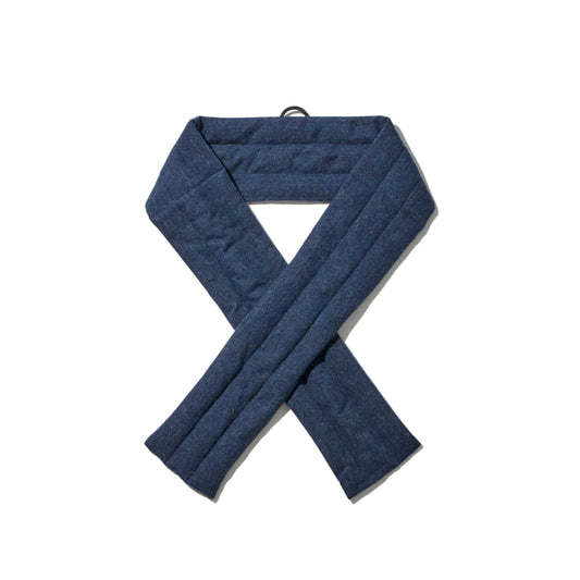 RMFB DOWN MUFFLER HERRING BONE TWEED