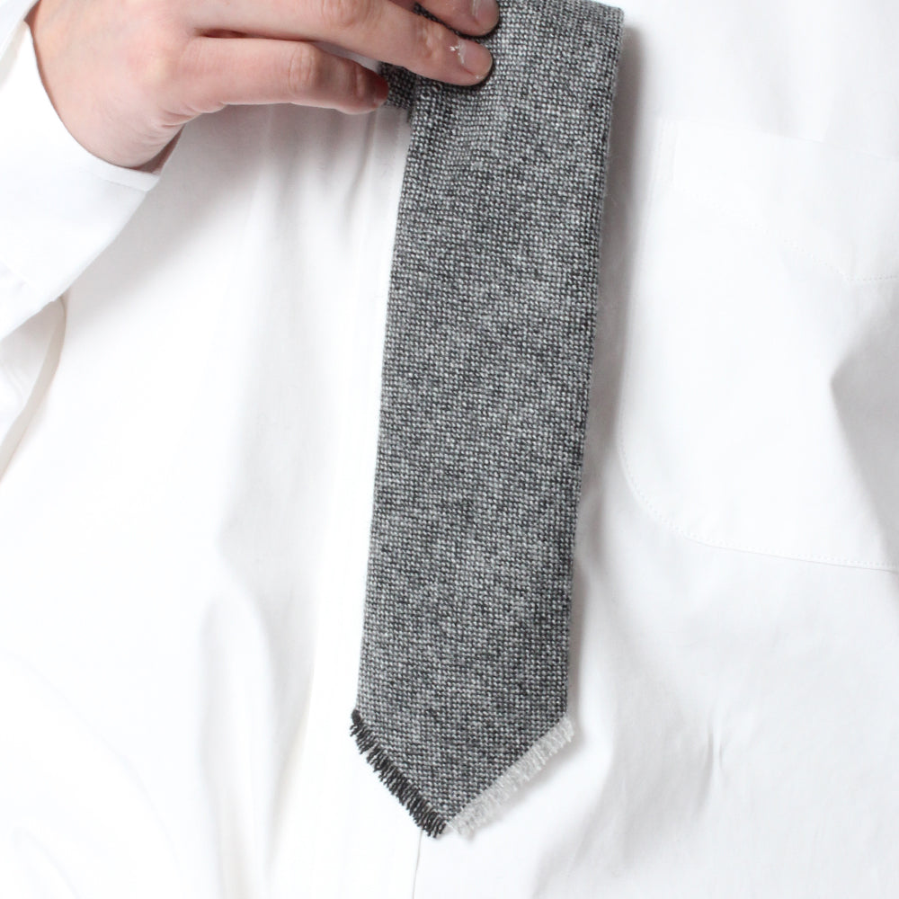 [22SS new work] Anatomica Hand Fringe Tie Olmetex / Orange
