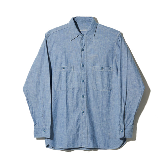 Chemise de travail de Bigyank M1935 Chambray / Bleu