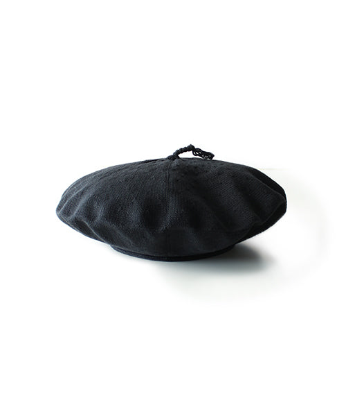 Anatomica Basque Beret / Black.