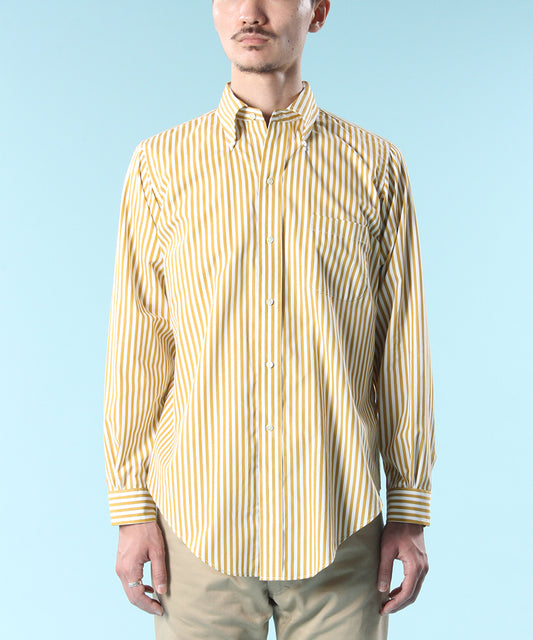 [22SS new work] Anatomica BD Shirt Candy Stripe / SAX