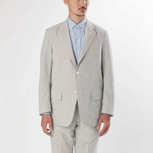 ANATOMICA UNIVERSITY JACKET SEERSUCKER