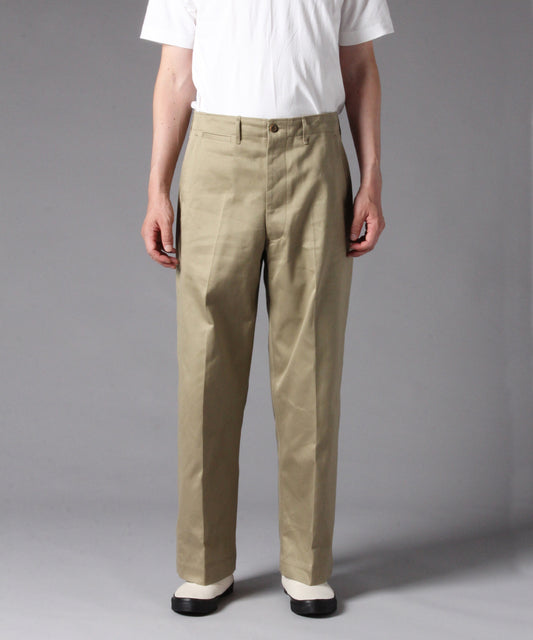 【 23SS新作 】YANKSHIRE TROUSERS M1945 WEST POINT / BEIGE