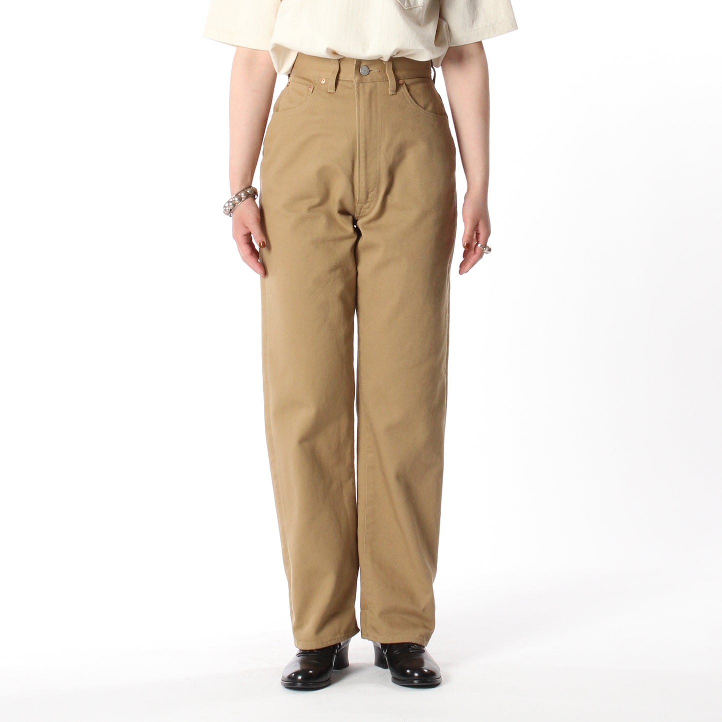 【 LADIES 】ANATOMICA 618 MARILYN DRILL / SABLE