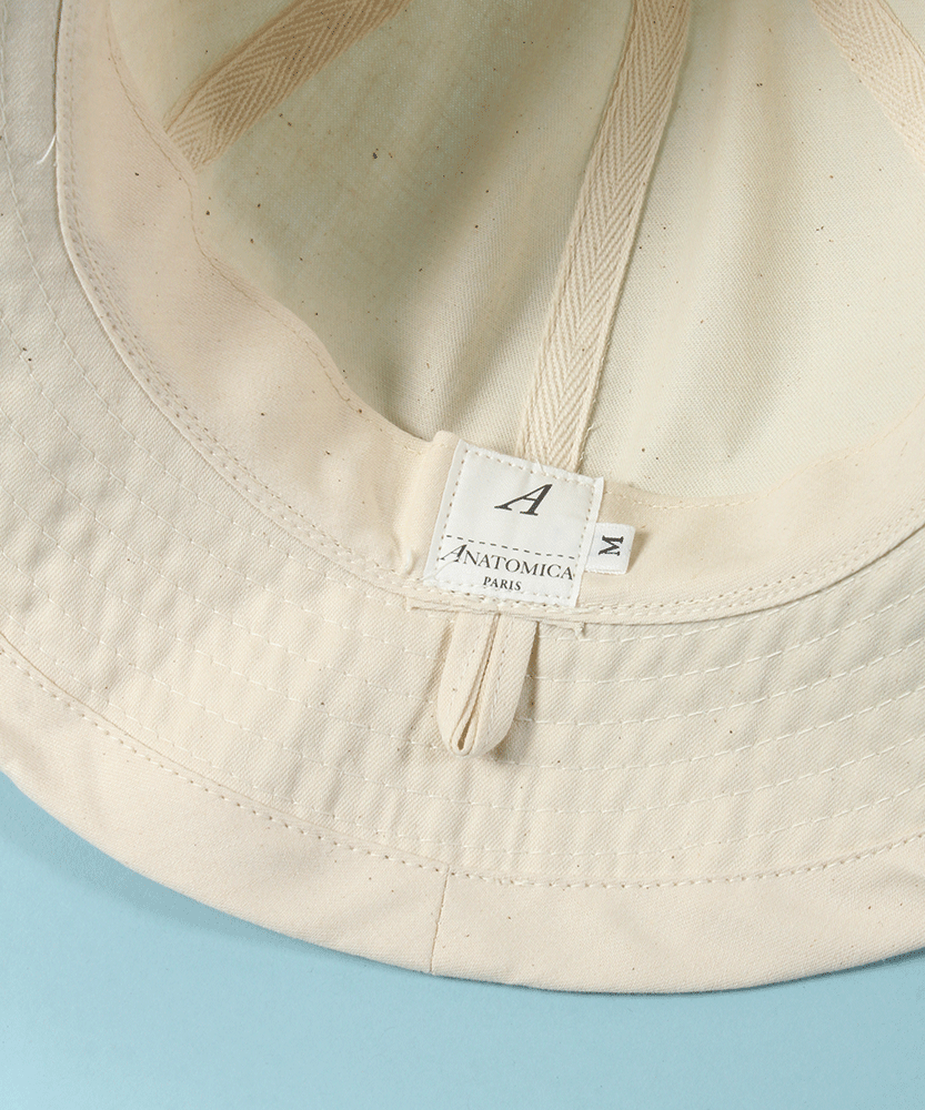 【 23SS新作 】ANATOMICA US ARMY 1937 HAT DUNGAREE  / NATURAL