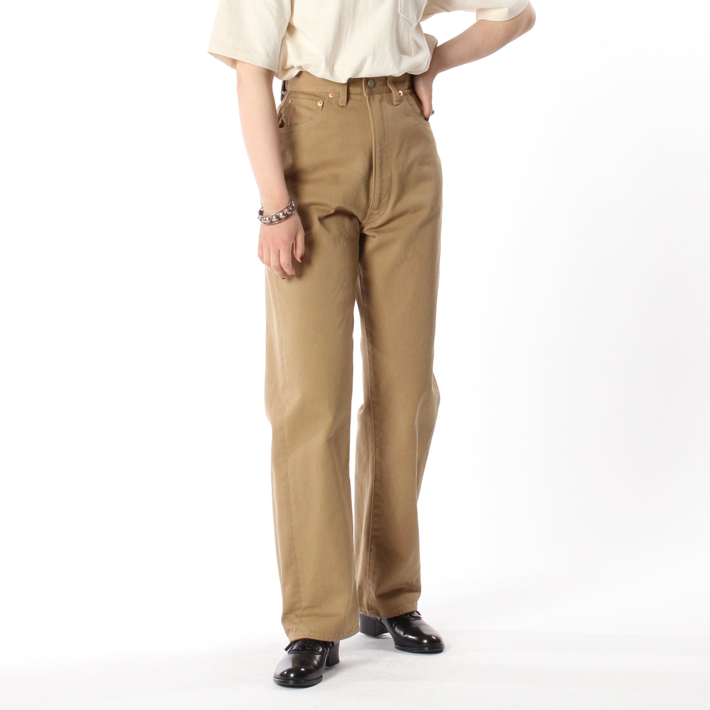 【 LADIES 】ANATOMICA 618 MARILYN DRILL / SABLE