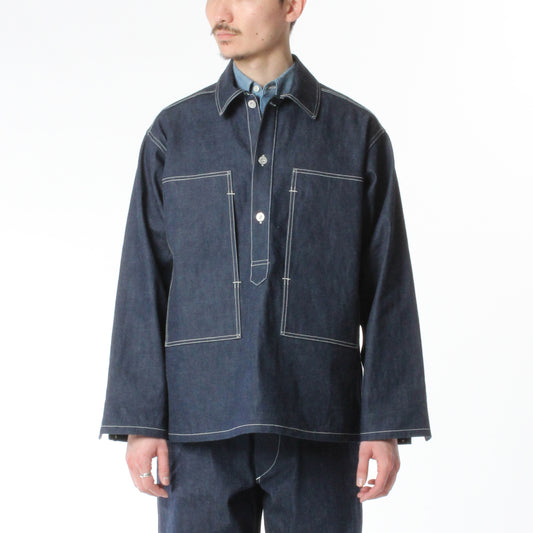 【 RESTOCK 】ANATOMICA US ARMY 1933 DENIM PULLOVER