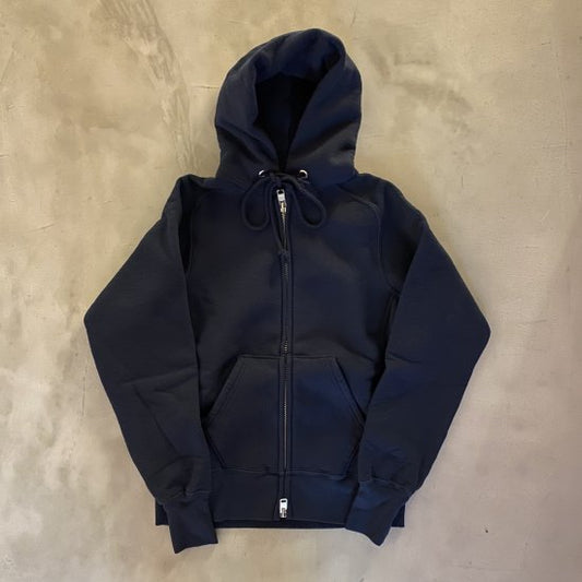 ANATOMICA ATC ZIP-UP SWEAT PARKA / NAVY