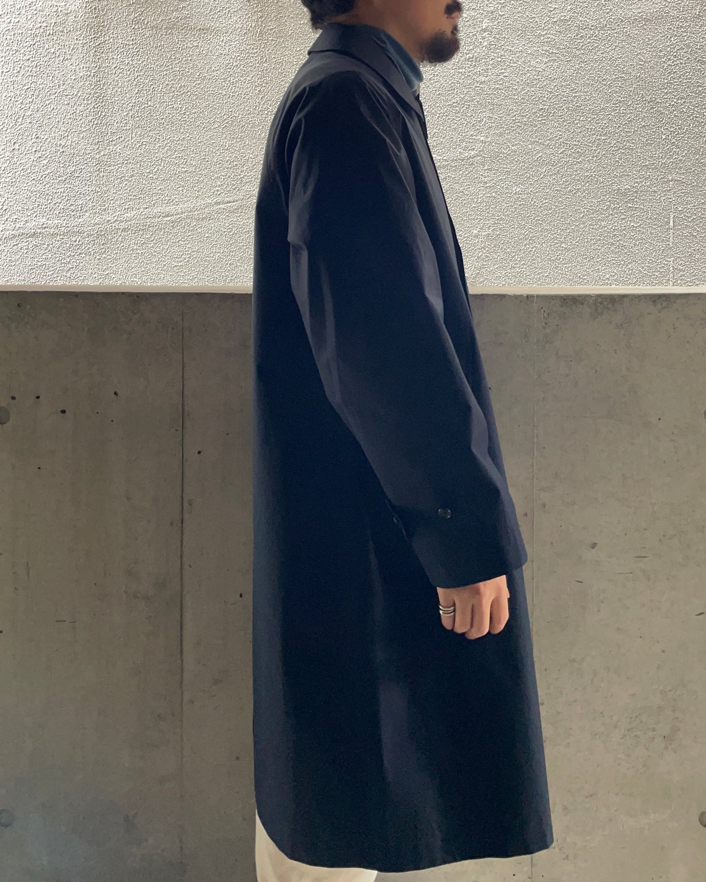 [21FW new work] Anatomica Single Raglan II REVERSIBLE / Beige