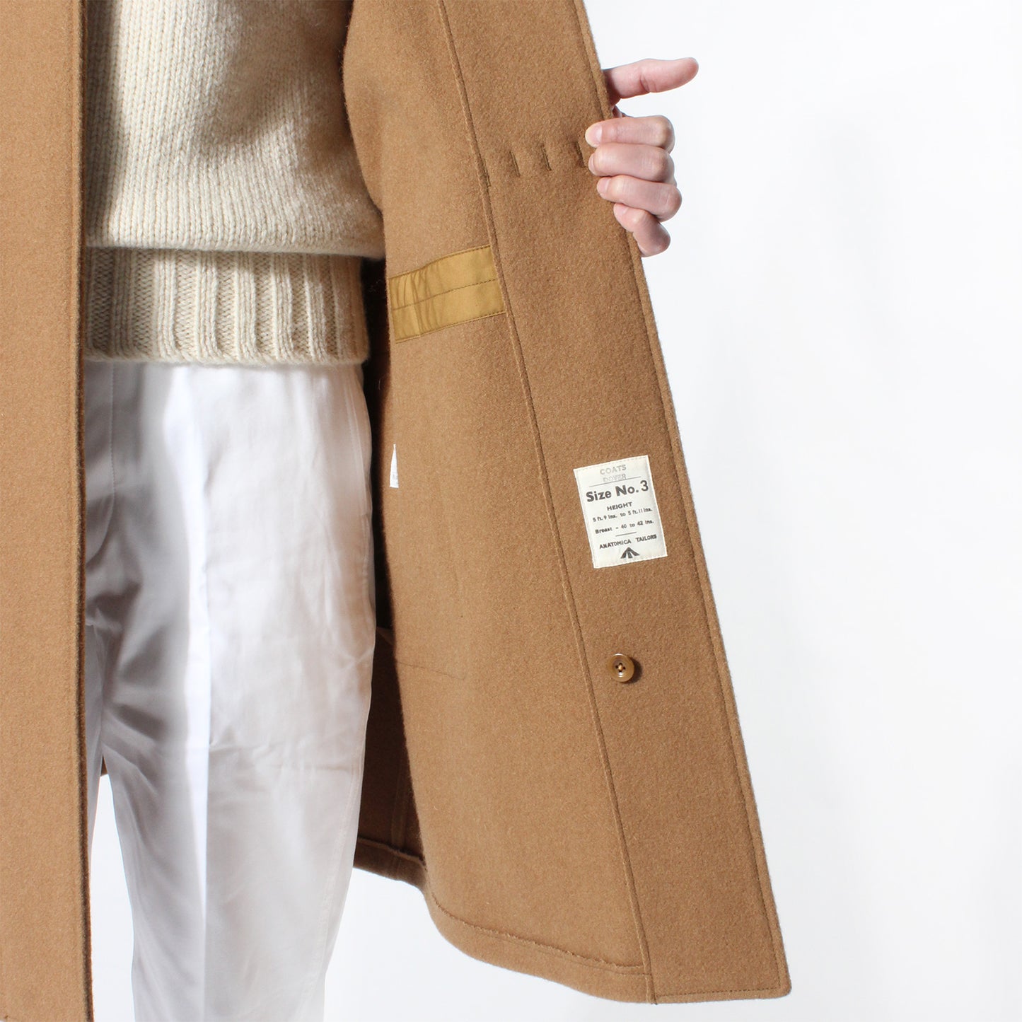 [21fw new work] Anatomica Dover / Camel