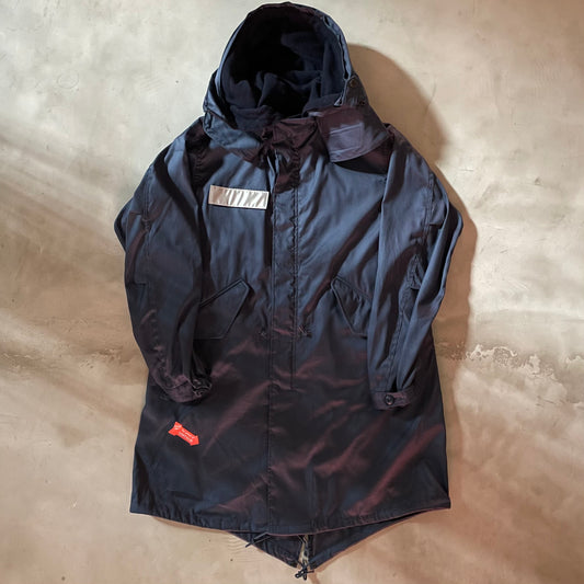 【 SHELL＋HOOD 】RMFB GT FISHTAIL PARKA 2pieces / NAVY