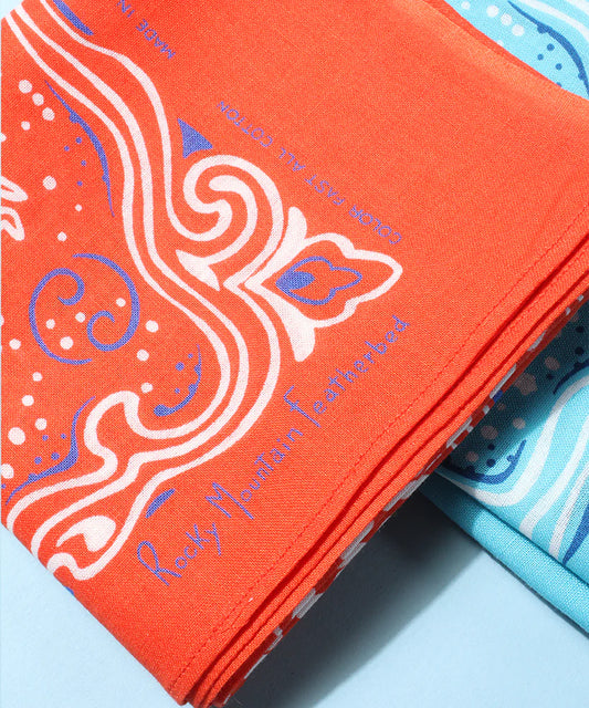【 23SS新作 】RMFC BANDANA ZODIAC SIGNS / ORANGE