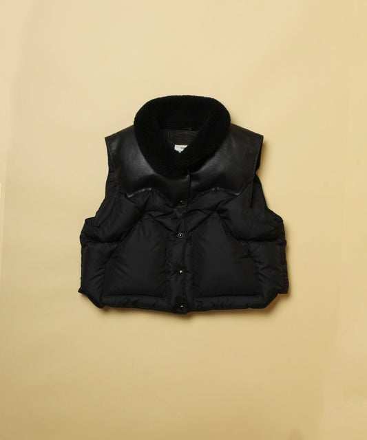 【 23FW新作 】LADIES RMFC HERITAGE  ANNELLE VEST / BLACK