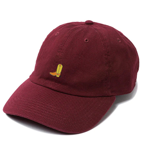 RMFB EMBROIDERED BOOT CAP / BURGUNDY