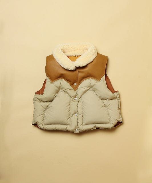 【 23FW新作 】LADIES RMFC HERITAGE  ANNELLE VEST / TAN